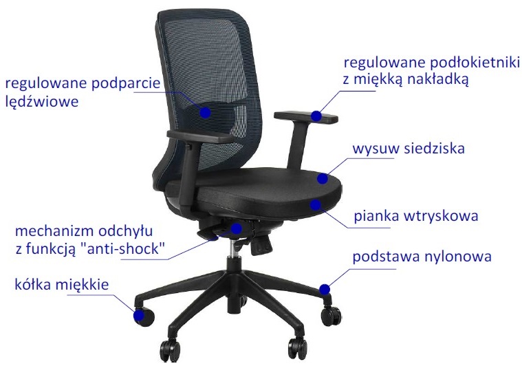 Krzesło obrotowe ST-GN-310